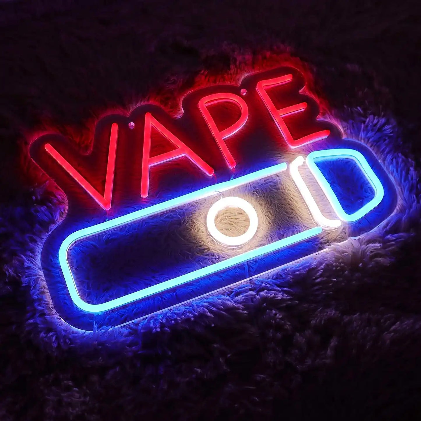 Vape Pen Design Neon Sign for Vape store