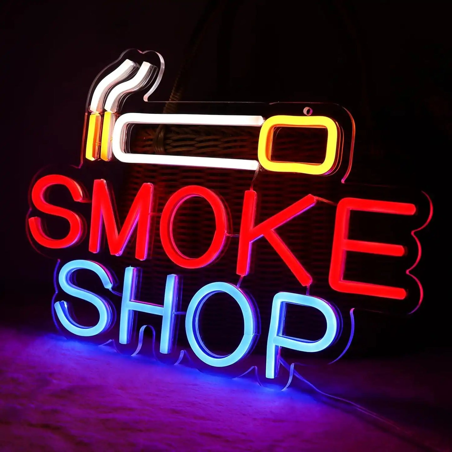 Smoke Shop Neon Sign Smoking Led Light